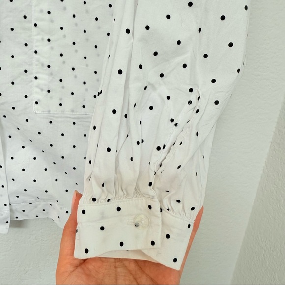 Et Tigre Button Down Shirt White Dot - Picture 5 of 7